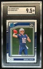 2024 Donruss Optic Drake Maye Rated Rookie #229 Patriots SGC 9.5