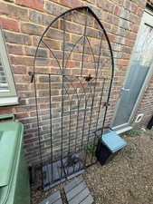 Large Iron Single Pedestrian Side Gate