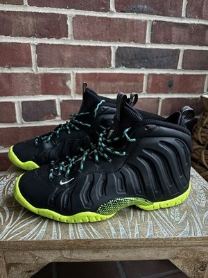 Nike Little Posite One Emerging Powers GS Youth Size 4.5 Y Black/Cactus Teal