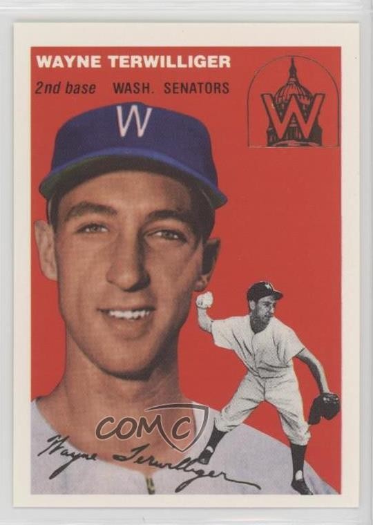 1994 Topps Archives The Ultimate 1954 Set Gold Wayne Terwilliger #73 4g8