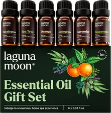 Essential Oils Set - Top 6 Blends for Diffusers, Home Care, Candle Making Scents