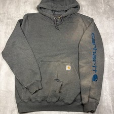 Carhartt Original Fit Pullover Hoodie Sweatshirt Mens Size Large Workwear USA