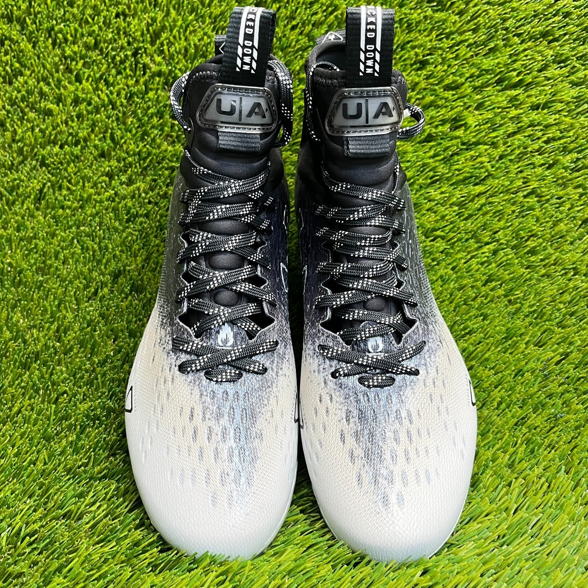 Under Armour Spotlight LUX MC 2.0 Mens Shoe Sz 8.5 Black White Football Cleats Under Armour Men main image 4