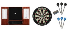 Bristle Dartboard  Steel Tip Cabinet  Fat Cat Bulletz Steel Tip 23gm