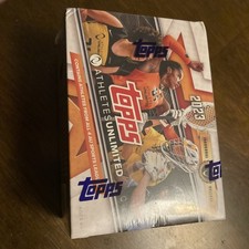 2023 Topps Athletes Unlimited All Sports Trading Card Factory Sealed Blaster Box