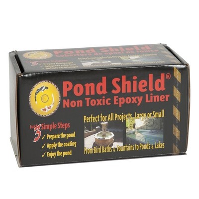 Non-Toxic Pond Shield Epoxy Paint, 1.5 Quart - Clear Waterproof Coating