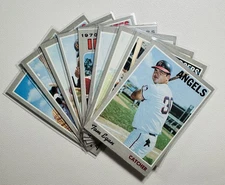1970 Topps Baseball Cards #350-700 (Updated August 2025)