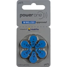 Size 675 Hearing Aid Batteries - 6 Pack [BAT-675-6PK]
