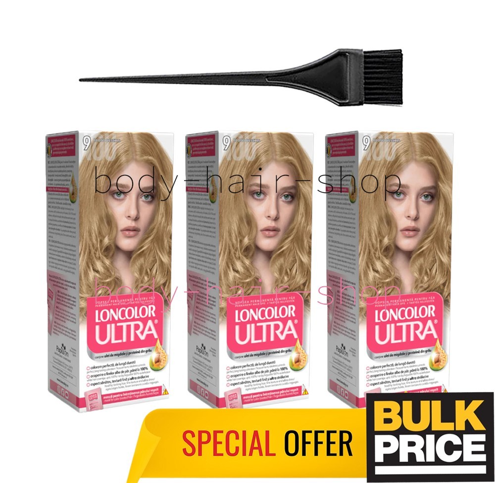 Ultra Light Blonde 9 Hair Color Cream Natural-looking Lumino