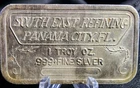 South East Refing Panama City  1 oz. Silver .999 Fine Bar Ingot