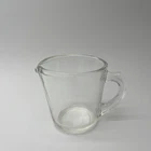 Pyrex Vintage #508 1 Cup Measuring Cup Closed D Handle Faded Letters USA Glass