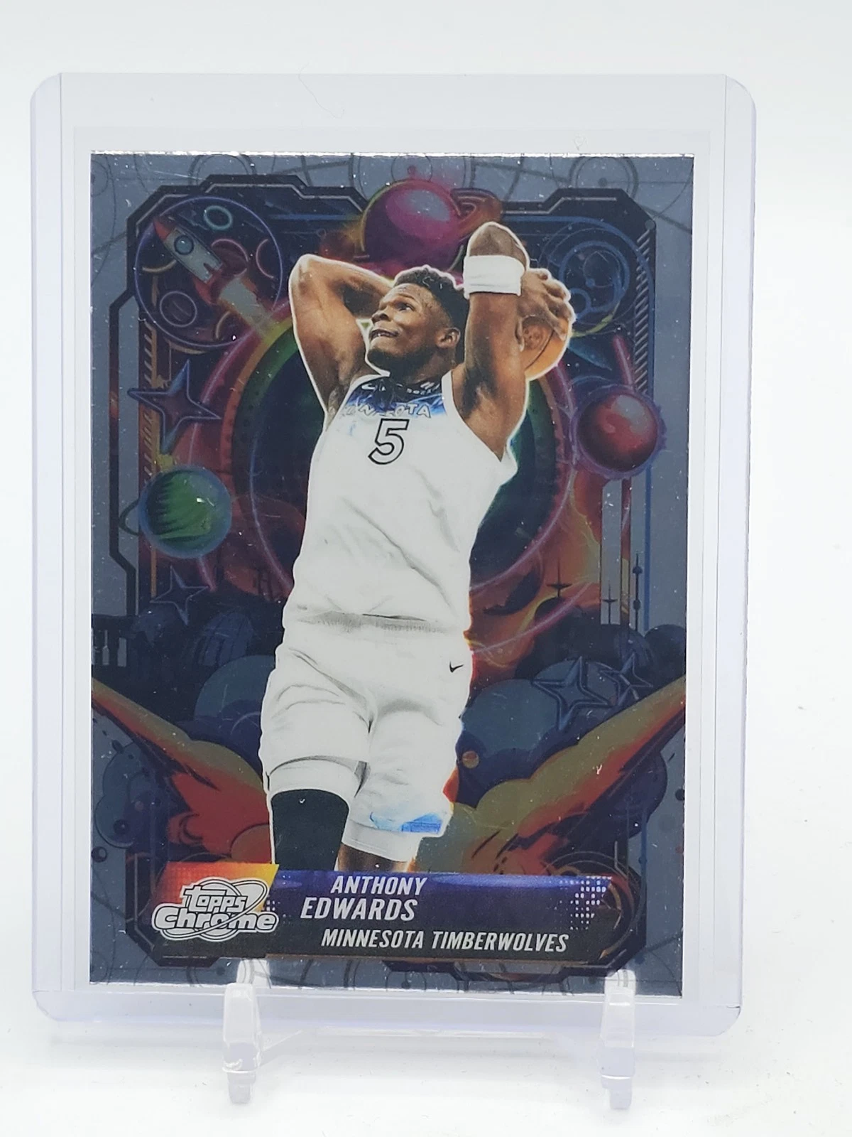 2025-26 Chrome Cosmic Propulsion Anthony Edwards #PRP-15