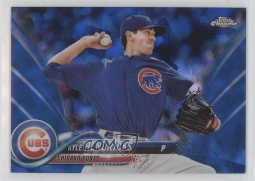 Kyle Hendricks #552 2018 Topps Chrome Sapphire card