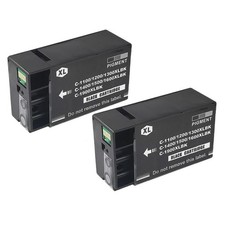 PGI-1200XL Black Ink Cartridges 2-Pack for Canon MAXIFY MB2020 MB2050 MB2120
