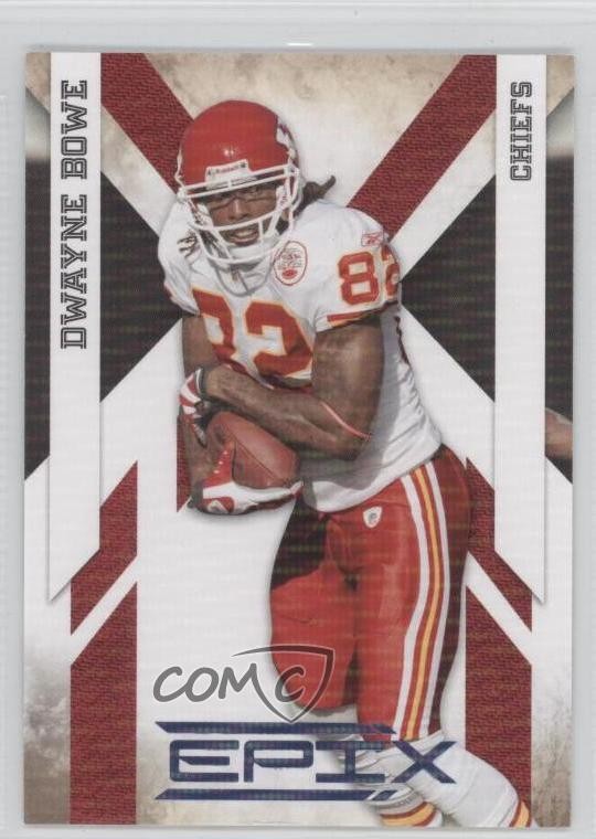 2010 Panini Epix Platinum 45/50 Dwayne Bowe #48 11pj