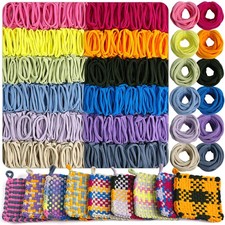 Loom Loops Refill for Potholder Weaving Loom Kit, 576PCS in 12 Dopamine Color...