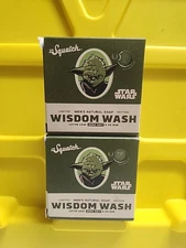 Lot 2 Star Wars Yoda DR. Squatch Soap 5oz Each Bar Disney Limited Edition