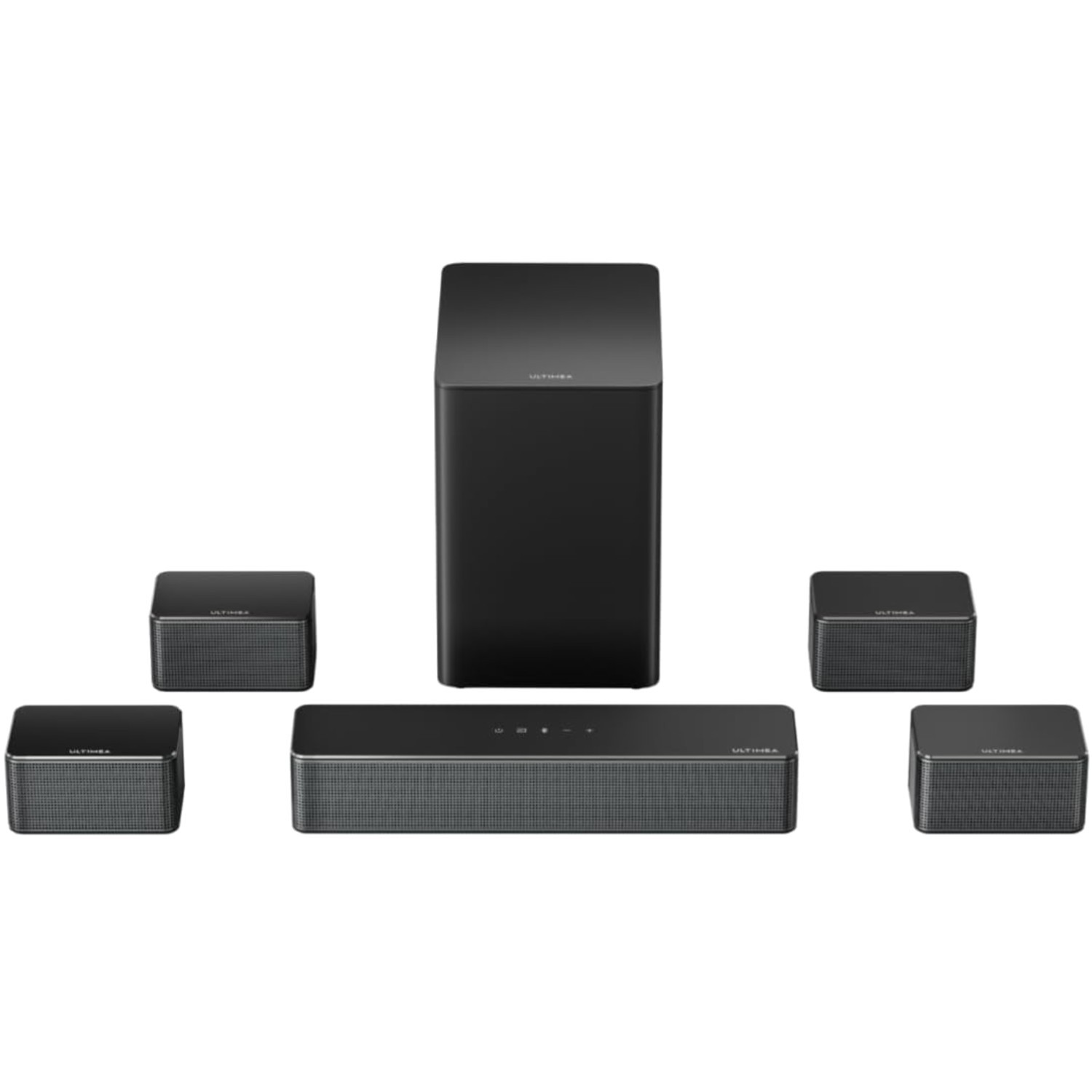 Bar With Wireless Subwoofer, Virtual Surround Sound System F