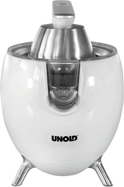 Unold Zitruspresse 78130 Power Juicy 300W Edelstahl Weiß 2 Kegel-image