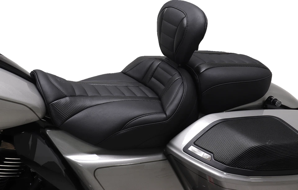 Mustang 89401 Deluxe Touring Solo Seat 23-24 Harley CVO Street Glide FLHXSE Foto 3 de 3