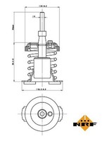 NRF 725093 Thermostat, KüHlmittel FüR Aston Martin, Daihatsu, Subaru, Toyota