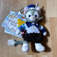 IN HAND Tokyo Disney SEA 2025 Duffy Wishing Wings Plush Badge Gelatoni