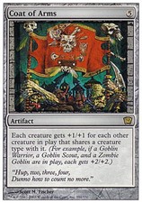 Coat of Arms - Medium Play MTG 9th Edition