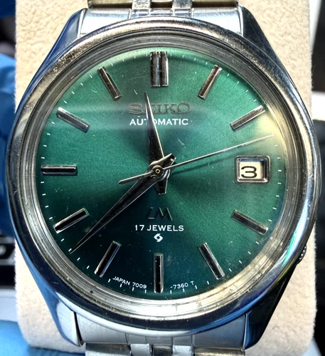 Vintage SEIKO 5 LM With 6309 Men's Watch Automatic Japan Date Only-Dial Replaced