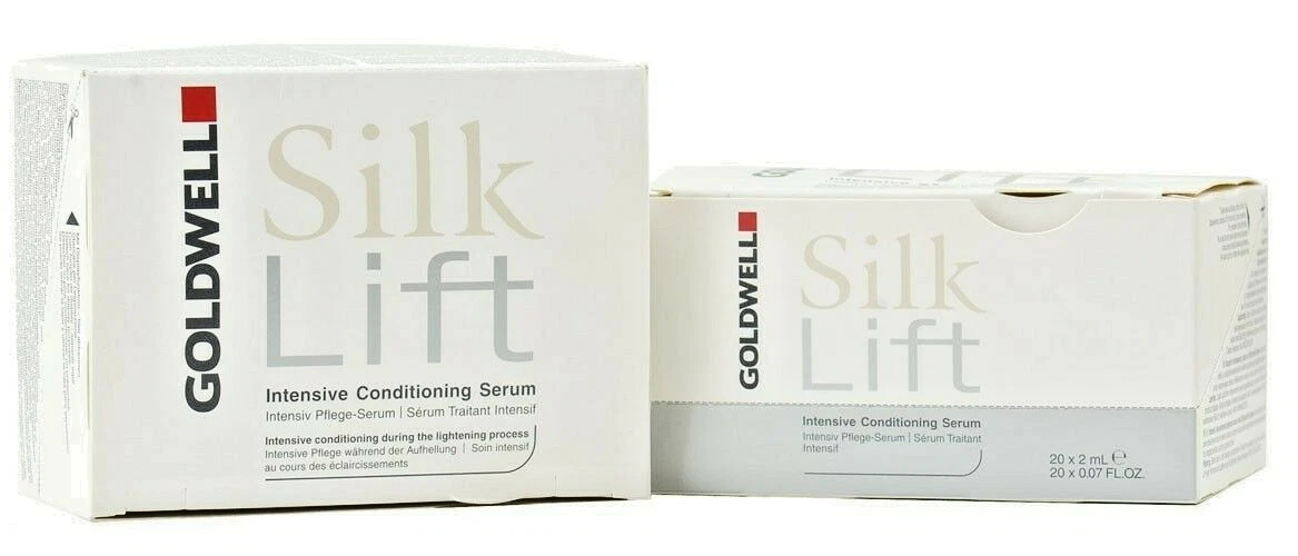 GOLDWELL SILK LIFT INTENSIVE CONDITIONING SERUM - 20 TUBES X .07 OZ
