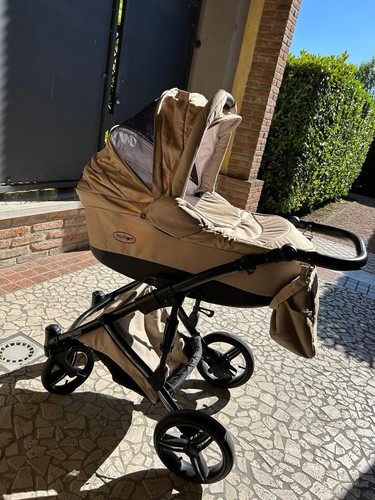 Passeggino Trio Vernuji 2.0 Beige Momon - Foto 7 di 10