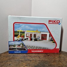 Piko HO Gauge Tankstelle Shell Petrol Station/Garage Plastic Kit 61832