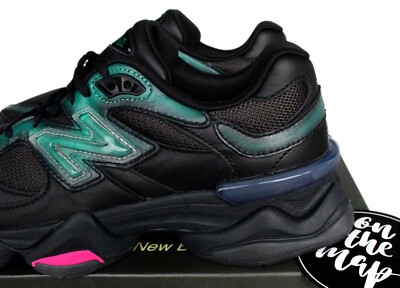 New Balance 9060 x Mowalola Black Teal Burglarwear UK 5 6 7 8 US