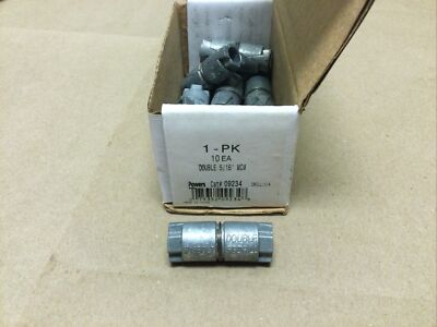 NEW, 10 PCS, POWERS #09234, DOUBLE EXPANSION SHIELD 5/16 BOLT, 5/8 DRILL