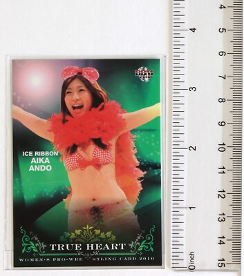 Aika Ando (Ice Ribbon) - 2010 BBM Women's Pro-Wrestling Trading