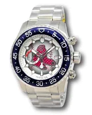 Invicta PRO DIVER 40mm Unisex MLB BOSTON RED SOX + FREE DIVE CASE Watch 42718