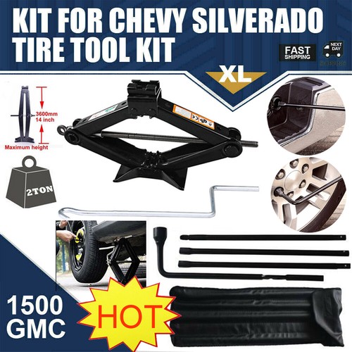 Jack And Spare Tire Tool Kit For 2006 2008 2010 2011 2012 2013 Chevy