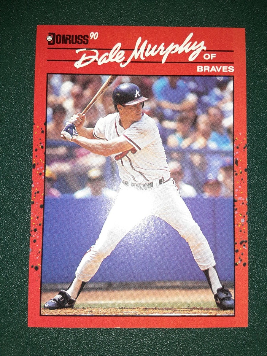 1990 Donruss card #168 - Dale Murphy *ERROR* Baseball Card MINT | eBay