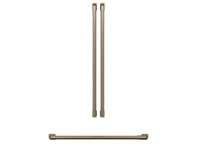 Kit Poignée De Réfrigérateur Café – Bronze Brossé – CXLB3H3PMBZ – Pour Frigo GE