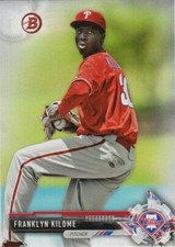 2017 Bowman Prospects #BP41 Franklyn Kilome Philadelphia Phillies Baseball Card