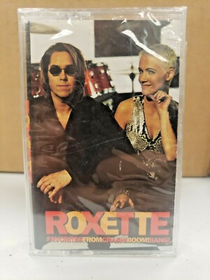 Roxette Favorites From Crash! Boom! Bang! Audio Cassette Tape (1994) SEALED