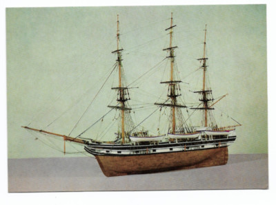 Walfangschiff Alice Mandell: New Bedord: 413 Tonnen: Modell, Maßstab 1:48