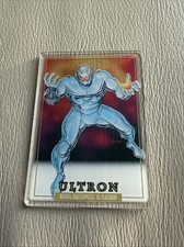 2024 Skybox Marvel Masterpieces ‘92 Platinum Ultron #98 Plexi Acetate Parallel
