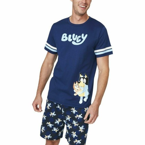 Bluey Men's Dad Pyjamas Sizes S M L XL 