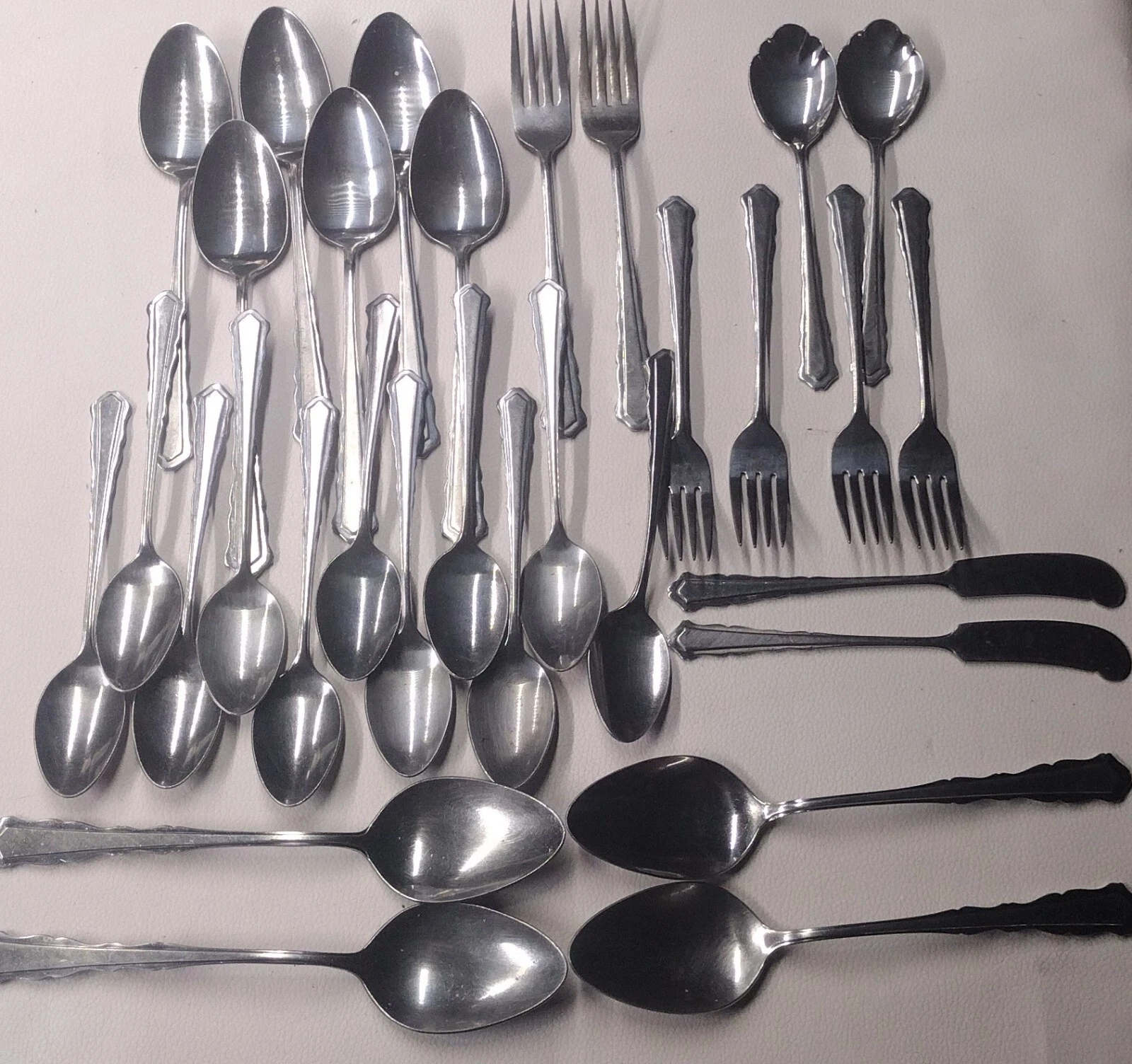 International Colonial Manor Flatware Lot 31 Pc