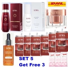 Set 5 SEWA X JT Golden Insam Essence Age White Serum Dark Spot Solution Rose Day