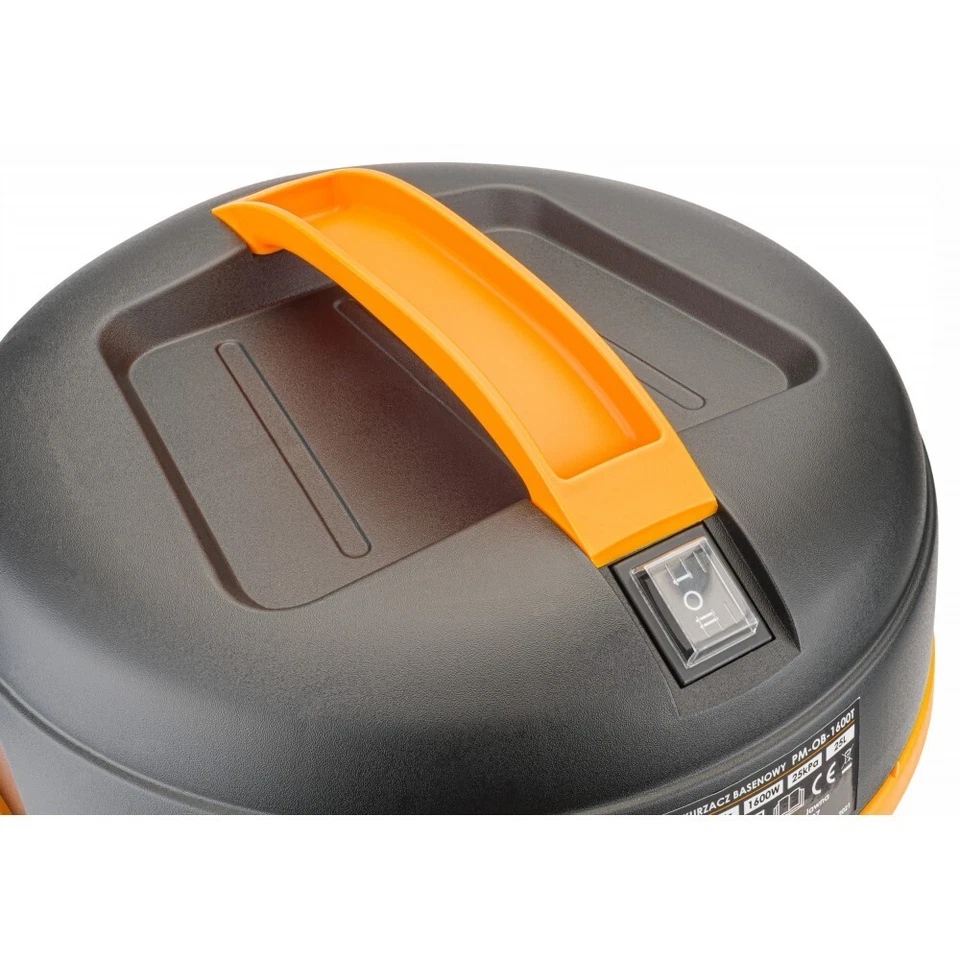 Poolsauger Teichsauger Schlammsauger 25L Nass Trockensauger Pool Reiniger 1600W - Bild 3 von 4