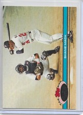 1991 Stadium Club Baseball Shane Mack Card # 259 Rare Variation B Copyright