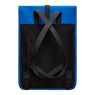 NWT Rains Backpack Blue Waves Adjustable Straps Zippered  display picture 1