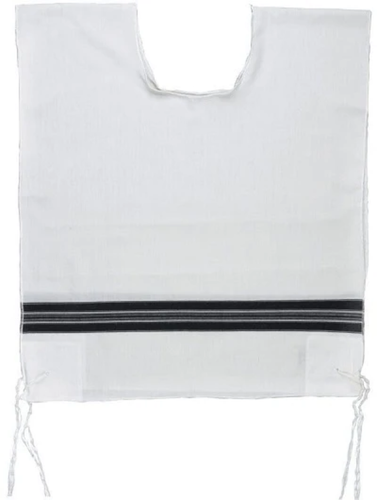 Tzitzis in lana per bambini, Ashkenaz - Foto 2 di 7
