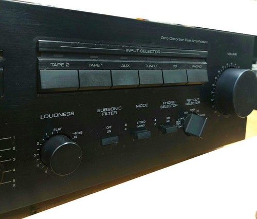 YAMAHA A-550 stereo amplifier - Picture 3 of 10